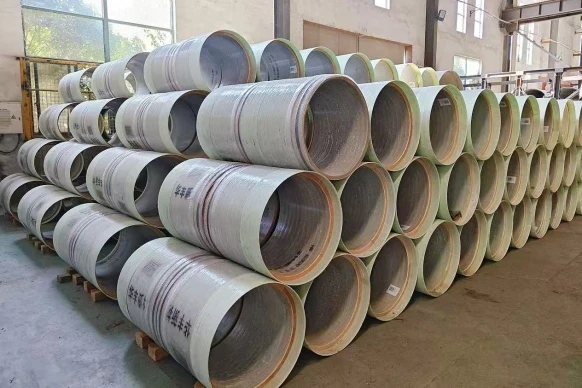 Glass Reinforced Plastic pipe in factory Glass Reinforced Plastic pipe in factory